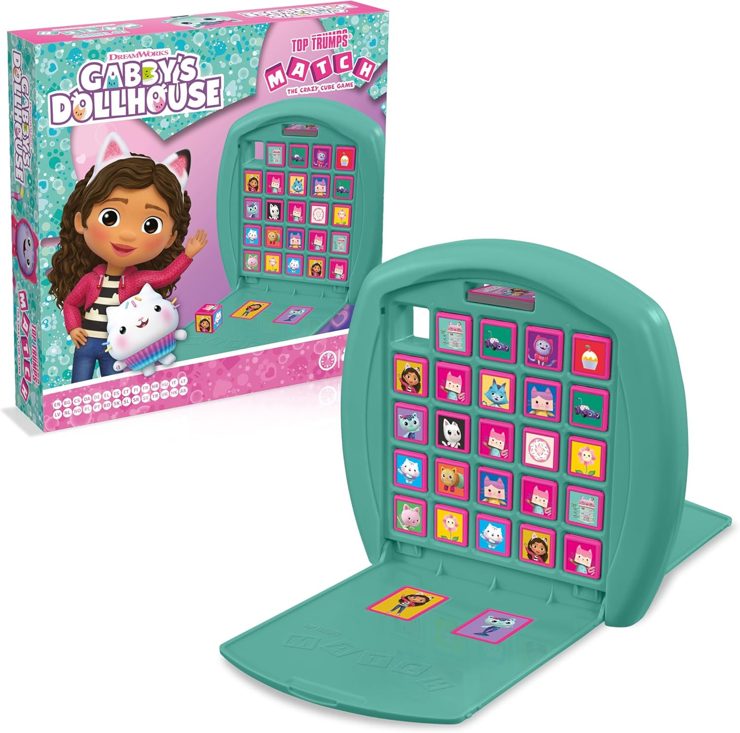Top Trumps Match: Gabby'S Dollhouse - Show off Your Matching Skills in This Fast-Paced Two-Player Game.
