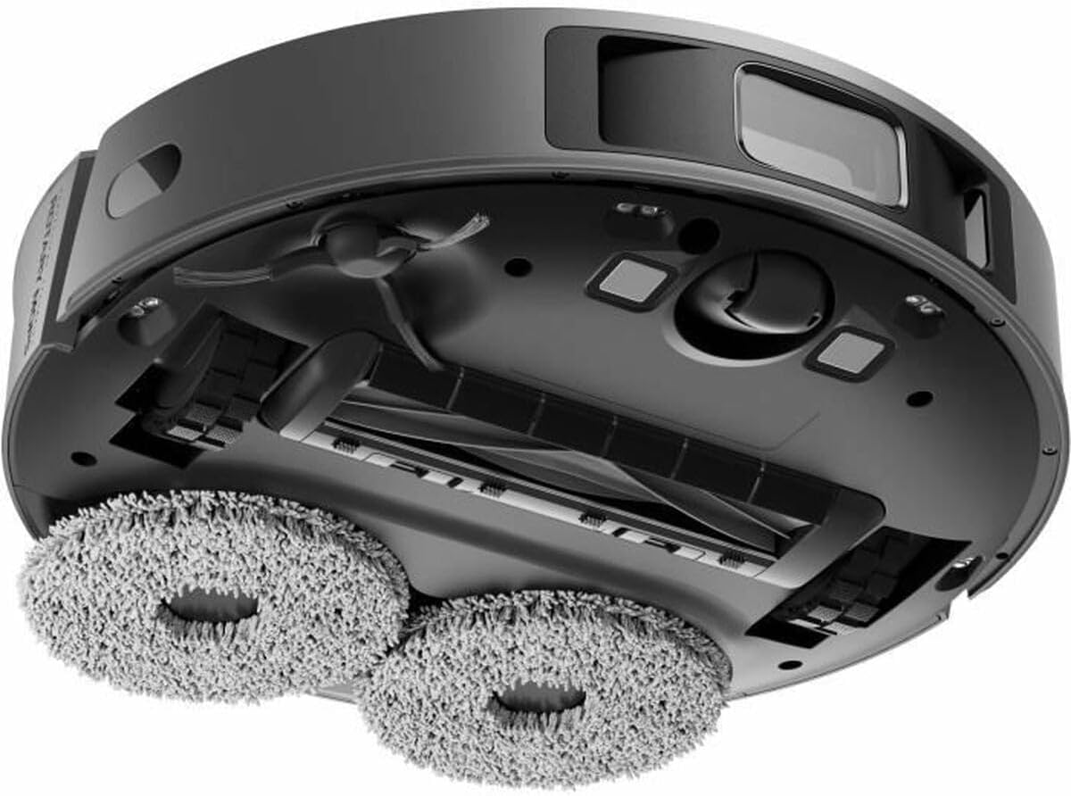 Dreame L10S Pro Robot Vacuum Cleaner with Mop Function, Rotating Mop Pads, 3D Obstacle Detection, Multi-Floor Mapping, Powerful Suction Power 5300Pa Hard Floors, Carpets, Pet Hair, Wifi/App