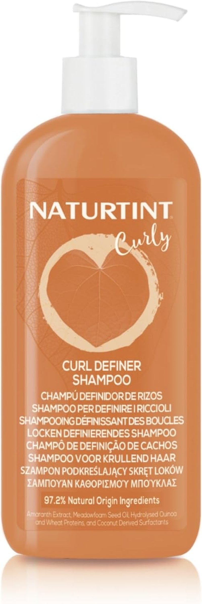 Naturtint Curl Defining Low-Poo Shampoo | Suitable Curling Method | Gently Cleans, Moisturises and Defines Your Curls | Free from Sulphates, Silicones, Parabens and Phenoxyethanol image number 1