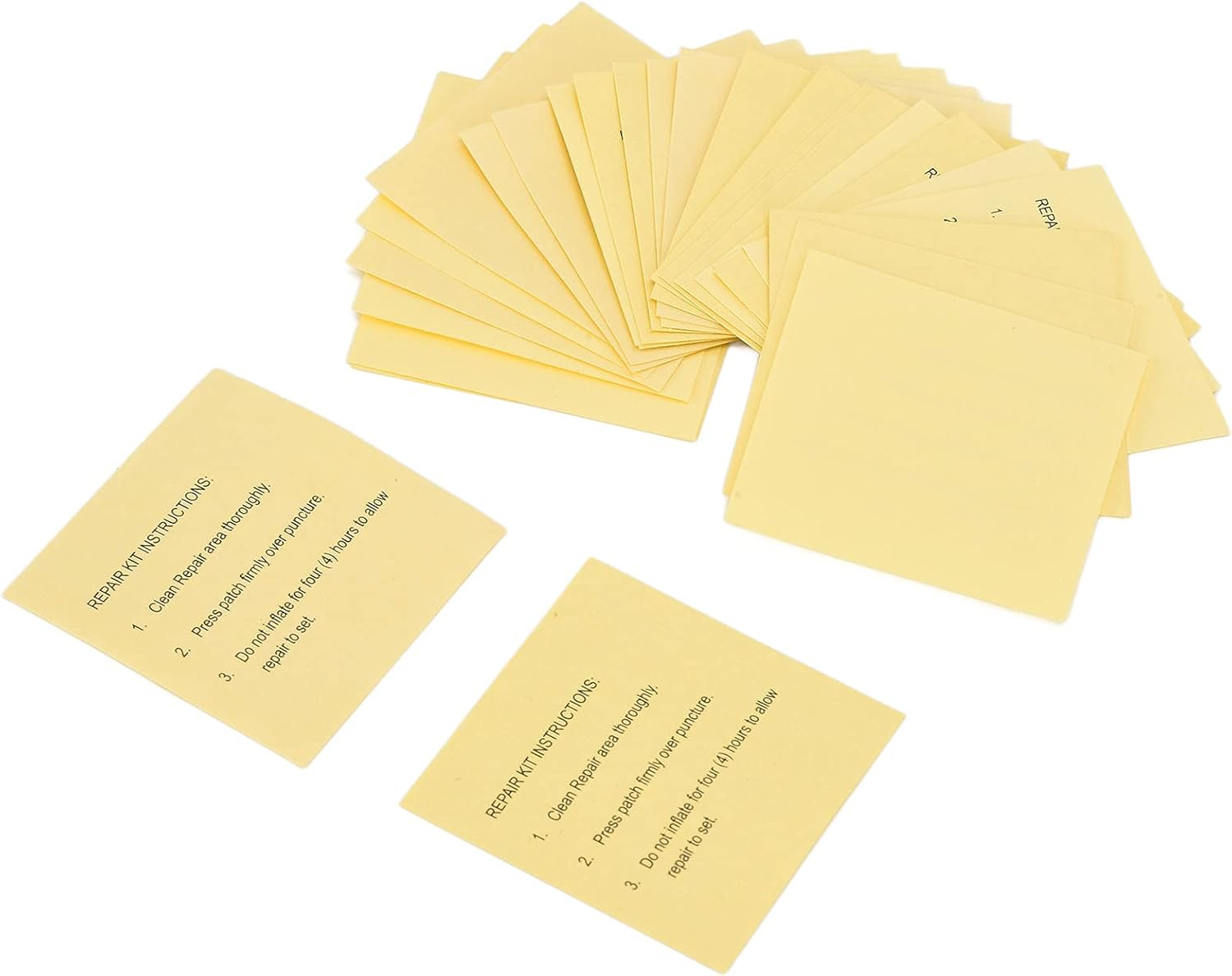 TOPINCN Waterproof Repair Patches Kit More Viscous Material for Inflatable Products 30 Pcs for Swimming Rings image number 5