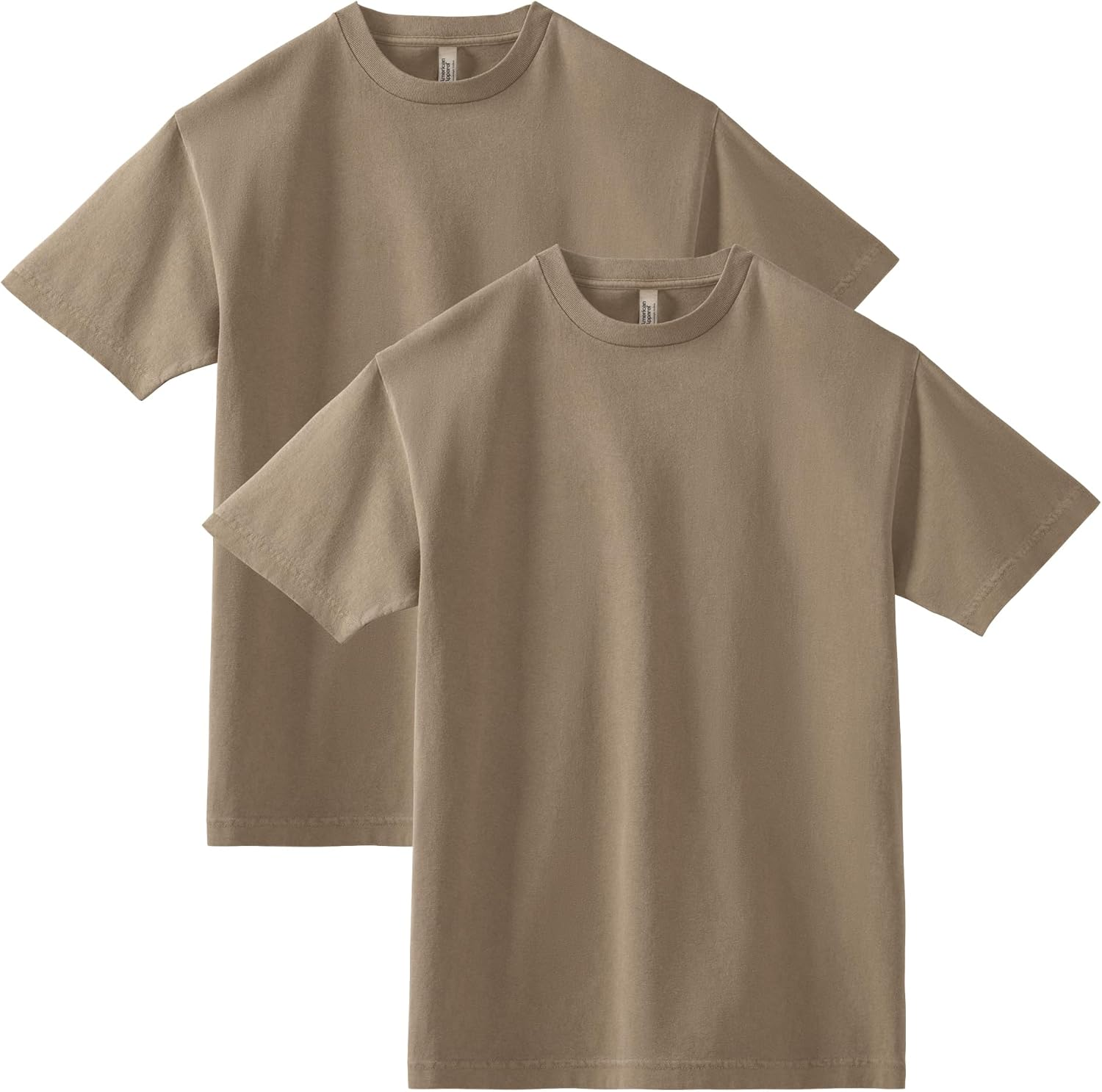 American Apparel Heavyweight Cotton T-Shirt, Style G1301/G1301GD, Multipack