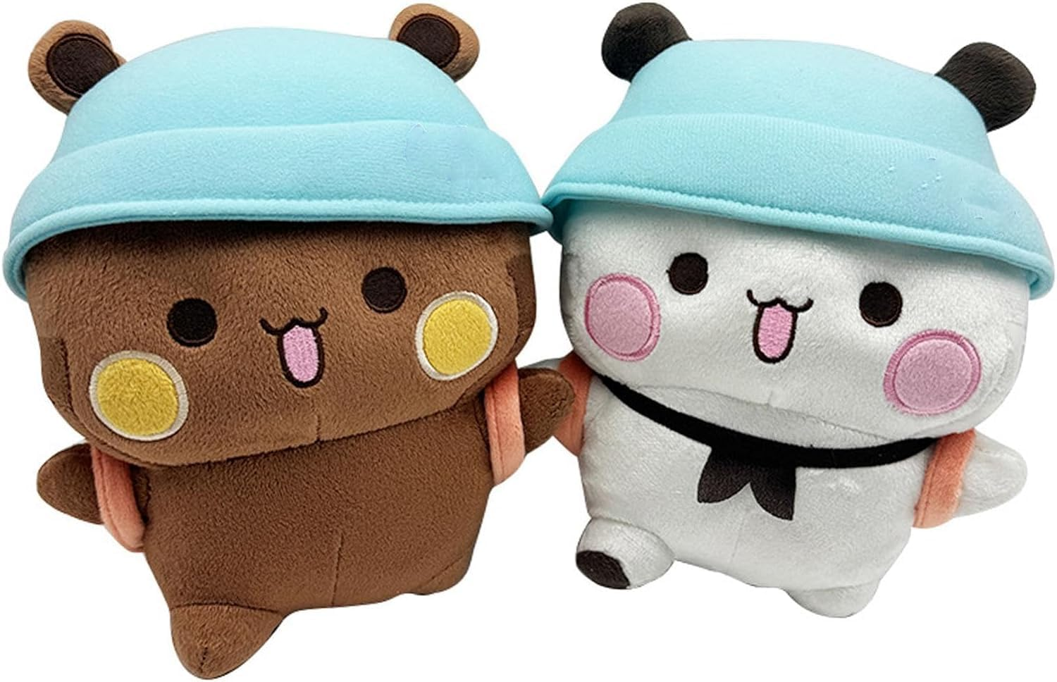 Bubu and Dudu Plush, Bubu and Dudu Plush Toy, Adorable Soft Plush Animal Pillow, Birthday Party Gifts for Boys and Girls-2Pcs image number 2