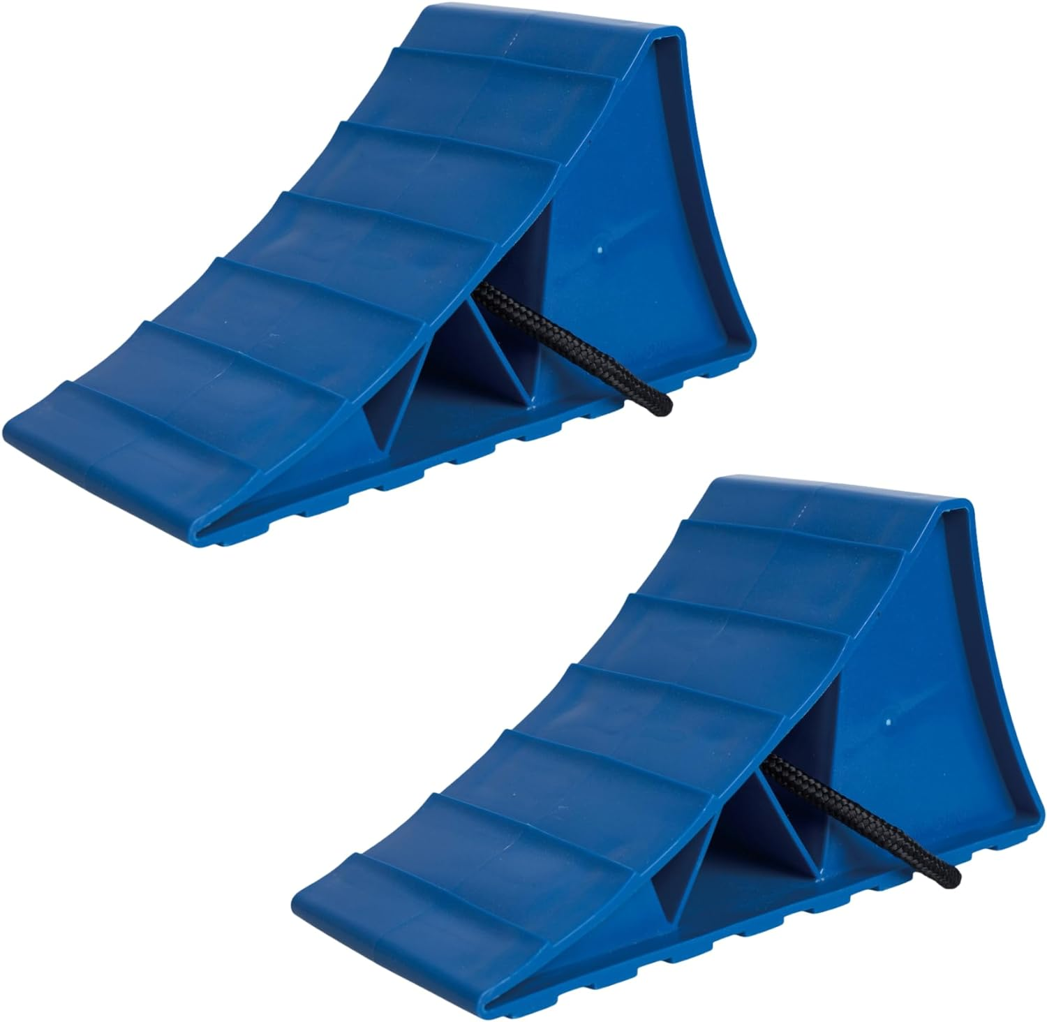 Wheel Chocks with Rope Coachworks Wheels RV Camper Strong Safety-Car Chocks, Tire Chocks, Trailer Solid Heavy Duty Wheel Chocks, Caravan Jockey Wheel Chock, Jockey Wheel Dock image number 3