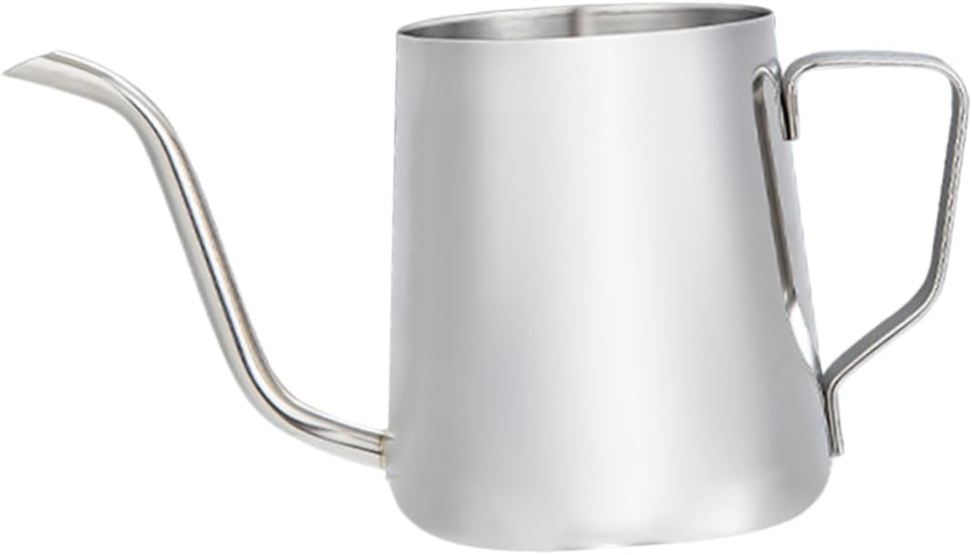 NAMOARLY Stainless Steel Pot Espresso Pot Hand Brew Coffee Maker Tea Kettle for Home Use Stainless Steel Kettle image number 6