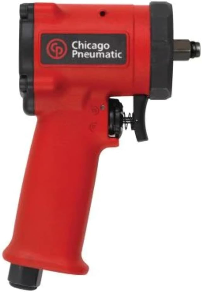 Chicago Pneumatic CP7731 3/8" Stubby Impact Wrench, Red