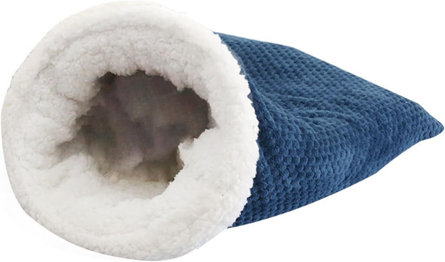 Cat Sleeping Bag Soft Cat Shelter Dog Snuggle Sack Soft Plush Large Cat Sack Self Warm Cat Bed for Winter Cosy Cat Bed Cave 360&deg; Wrap Comfortable Pet Snuggle Sack for Cats up to 6Kg image number 1