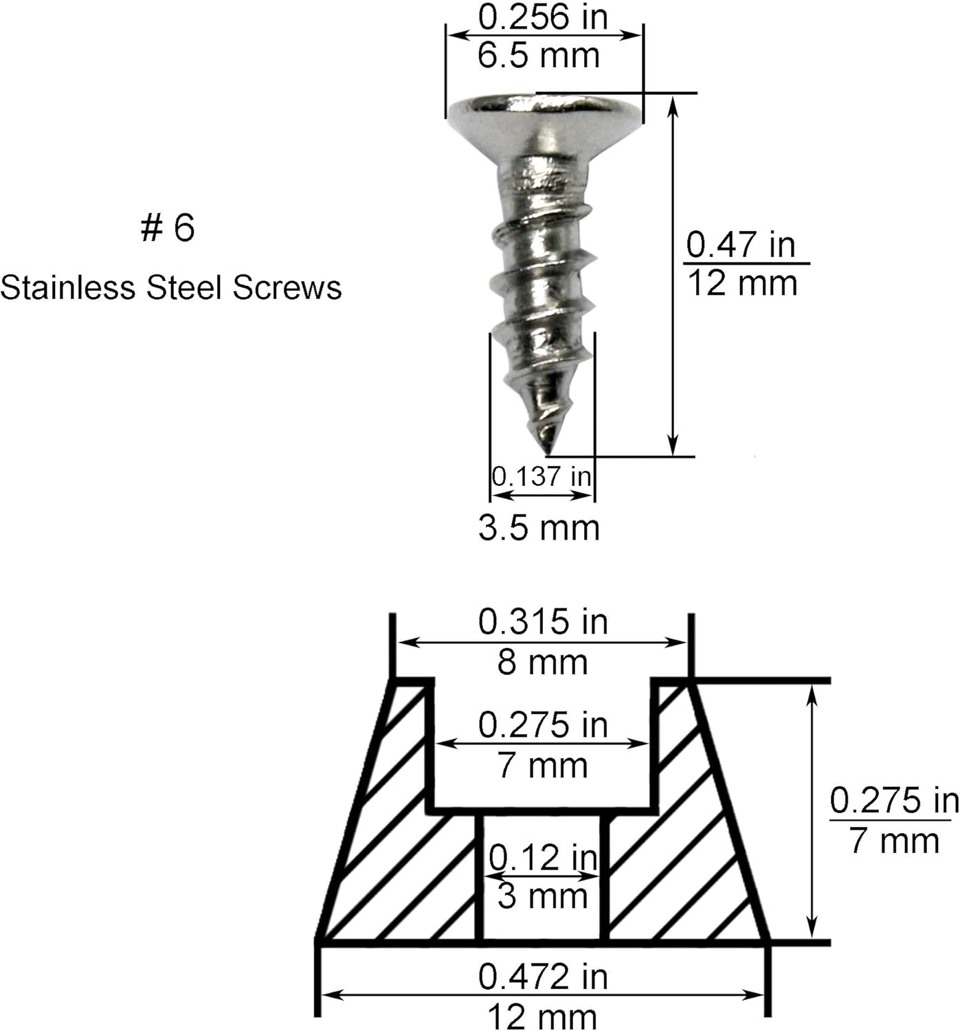 Rubber Cutting Board Feet with Stainless Washer and Screws, 1/2&rdquo; Small Black round Rubber Feet, Non Slip Bumper Pads for Furniture, Electronics & Application,20 Pack image number 4