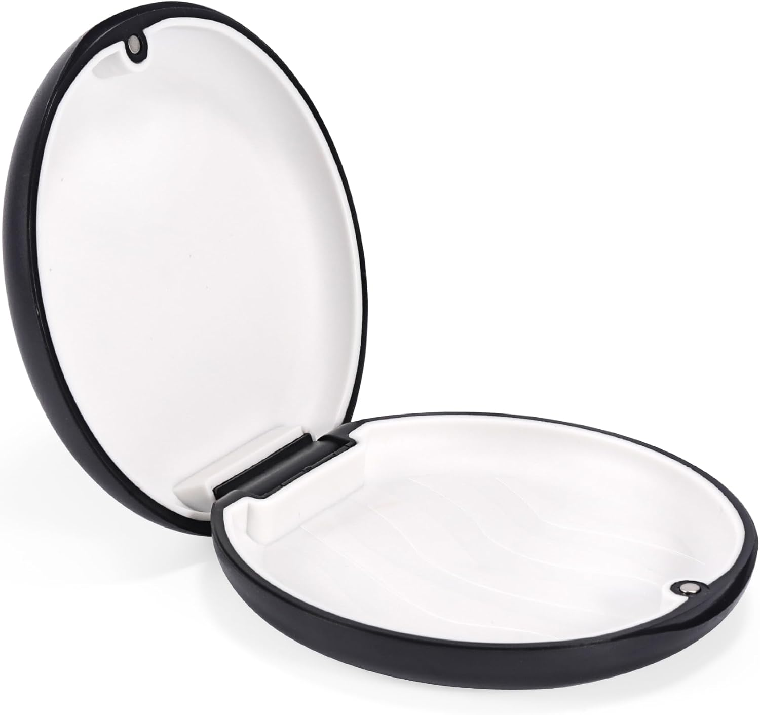 Annhua Retainer Holder Case Mouthguard Case with Magnetic Closure, Denture Case Mouth Guard Holder Case Denture Box Case, Light and Compact - Green