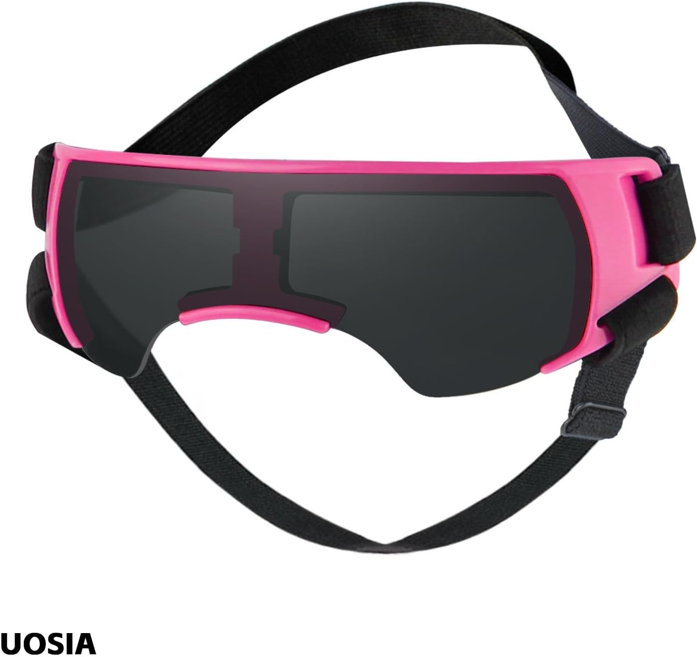 UOSIA Dog Helmet and Goggles for Small Dogs Summer Girl Dog Glasses Pet Motorcycle Helmet Hat Adjustable Dog Bike Helmet for Outdoor Driving Riding - Goggles image number 3