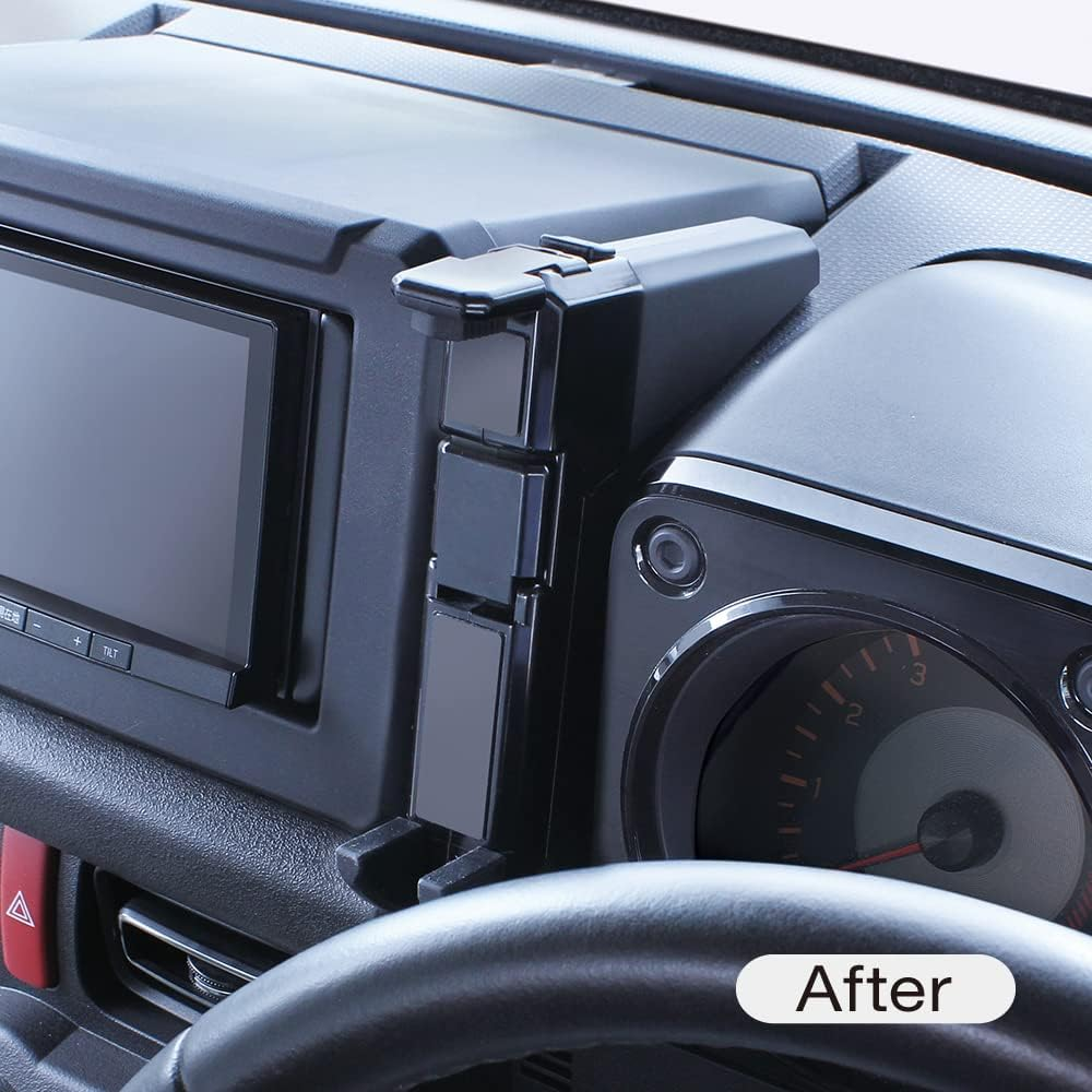 Tsuchiya Yac SY-SZ6 Smartphone Holder for Suzuki JB64/74 Jimny Vehicle Specific Use, Black image number 4