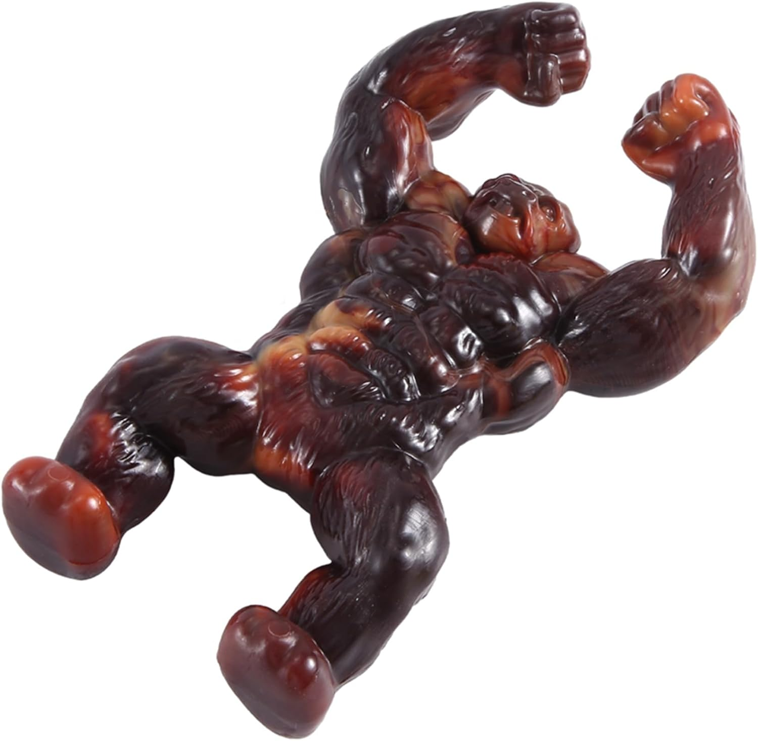 VENEKA Indestructible Dog Toys for Aggressive Chewers, Beef Flavor, Nylon Teething Chew Toys, Red Easy to Use 6.77 X 4.33 X 1.97Inch image number 4