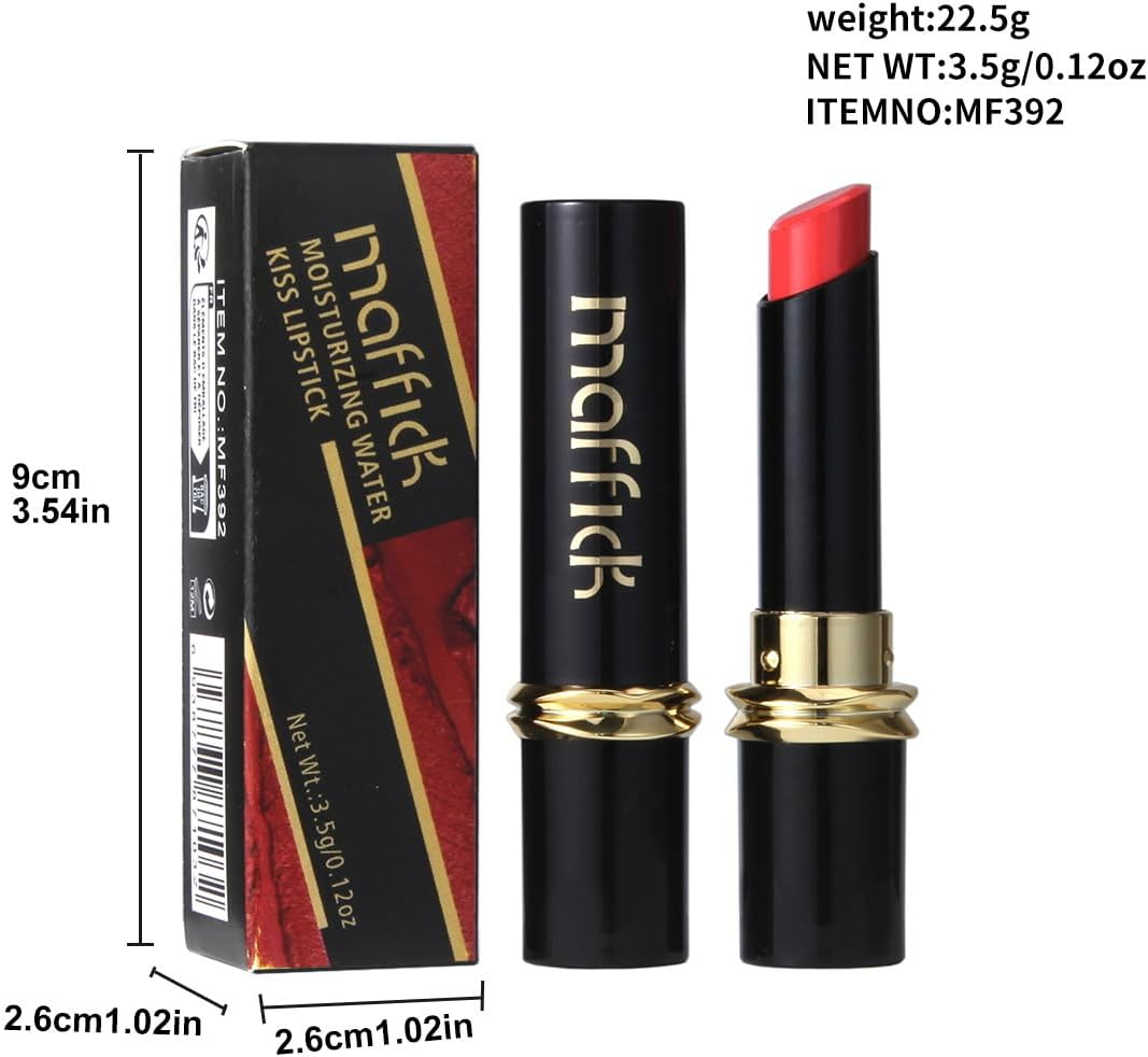 Maffick Lip Glaze Liquid Lipstick: Long-Lasting, Non-Sticking, Waterproof Lip Gloss (04, 23G) - 03 image number 5