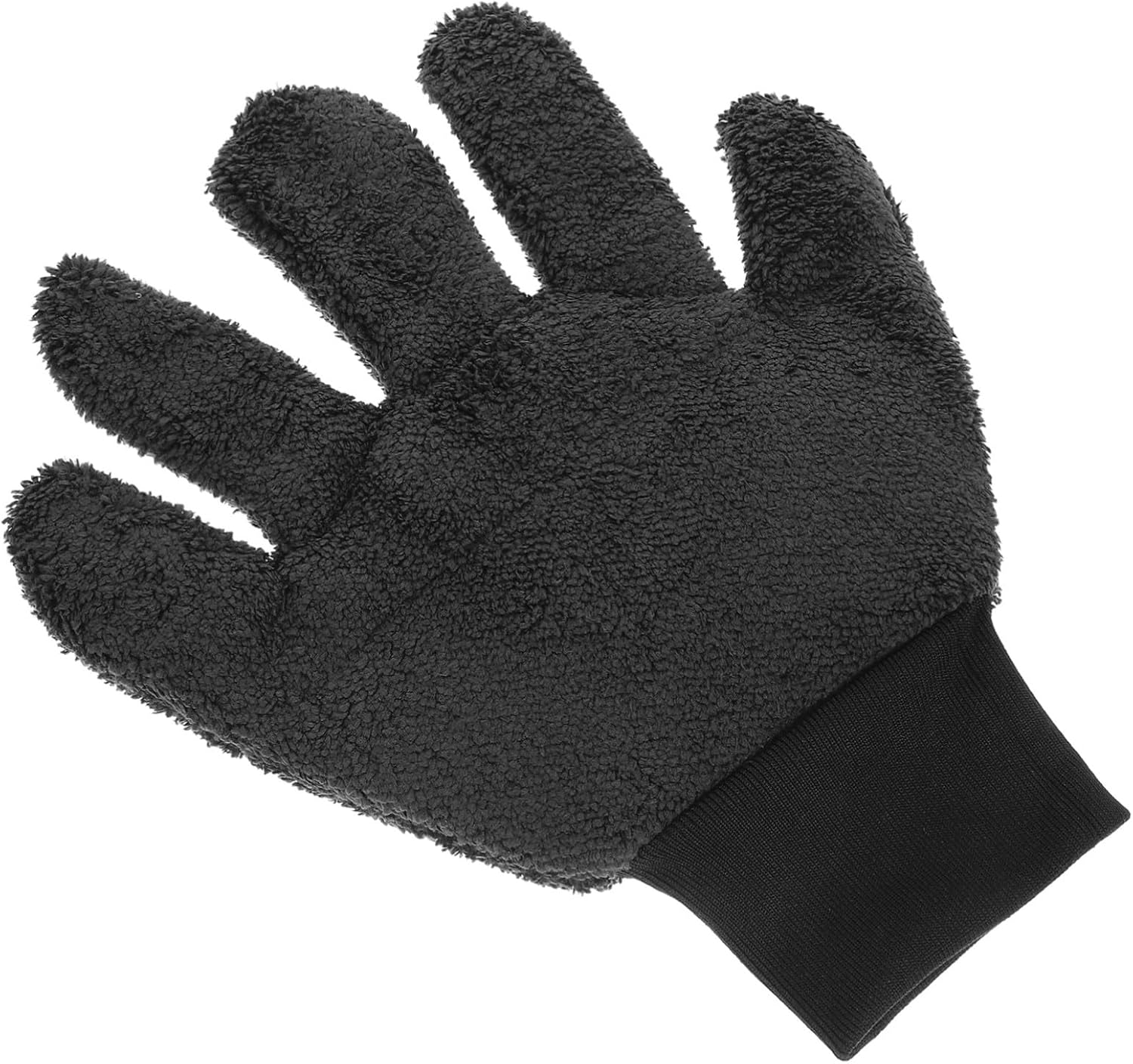 Happyyami Car Wash Glove Thickened Coral Fleece Microfiber Mitt Cleaning Lightweight Automotive Exterior Care Mitten for Gentle Vehicle and Home Use image number 2