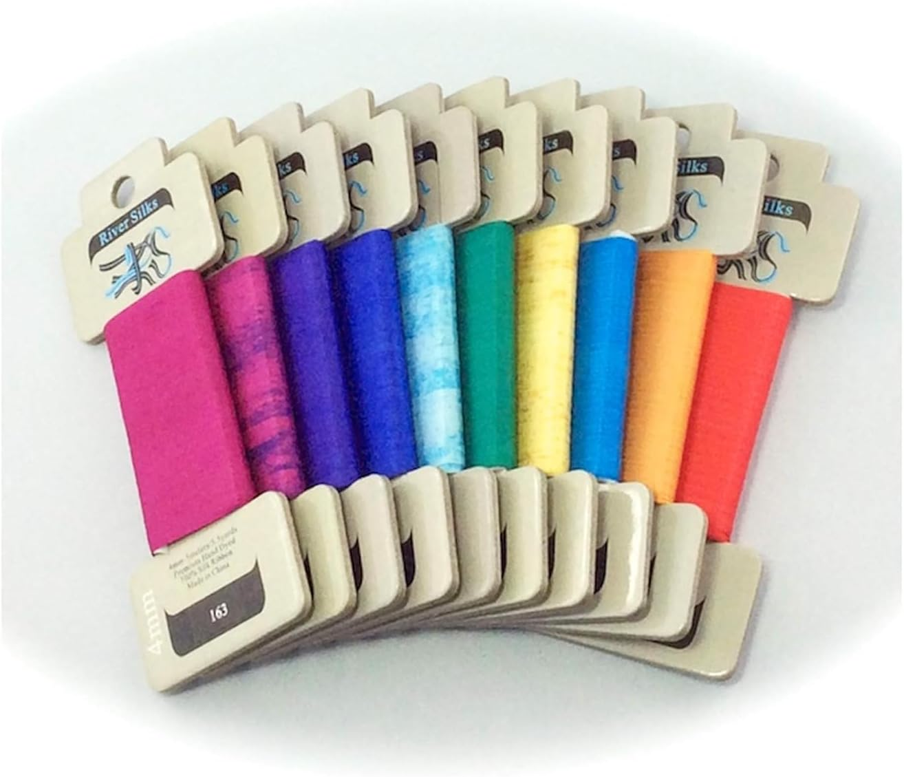 River Silks Jeweltones Collection - 4Mm Silk Ribbons