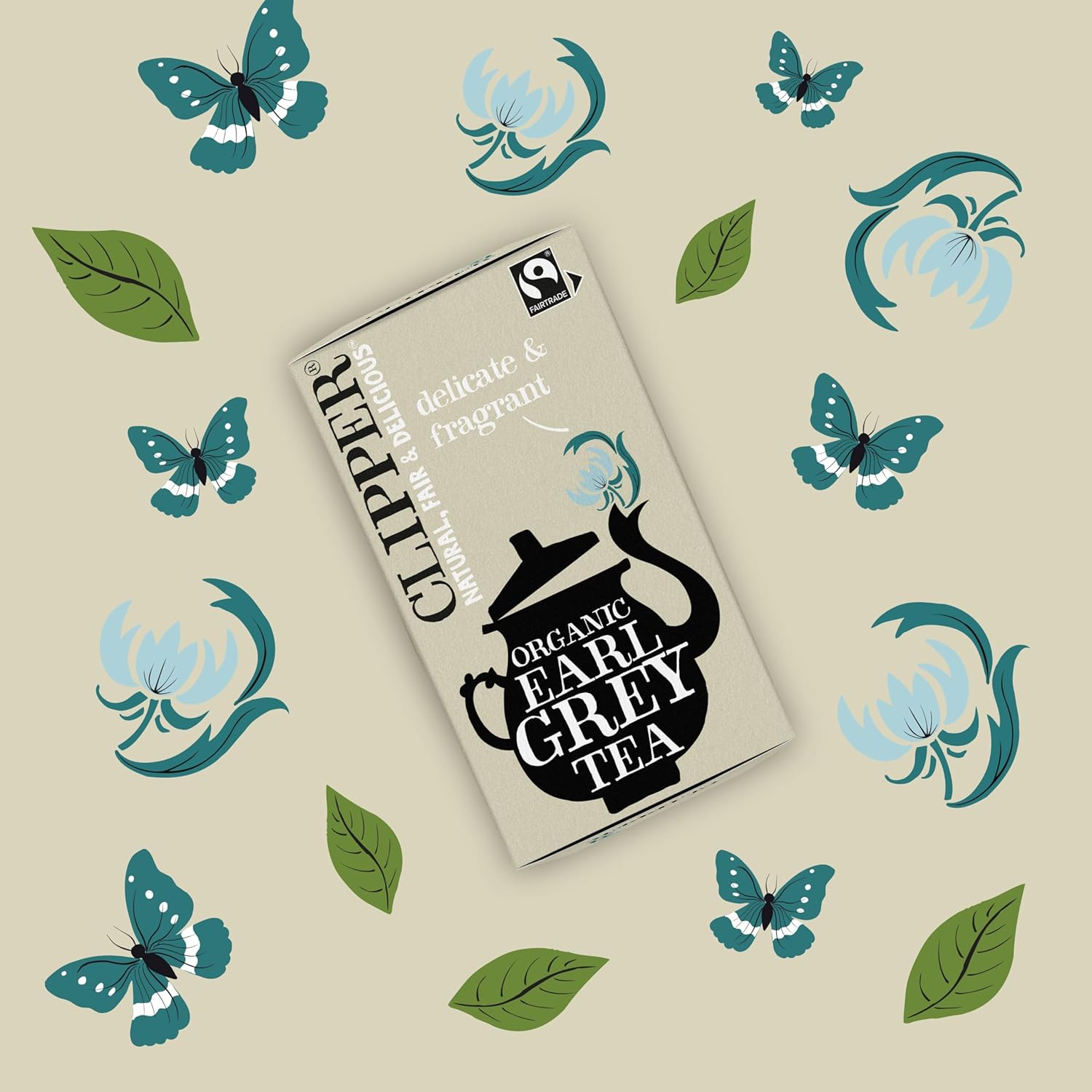 Clipper Organic Earl Grey Tea, 20 Teabags image number 1