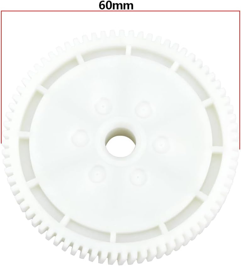 Emagtech 1Pc Window Regulator Motor Gear 60Mm Replacement Part 1200.0.50 Compatible with Skoda Fabia Compatible with Combi Compatible with Octavia II image number 4