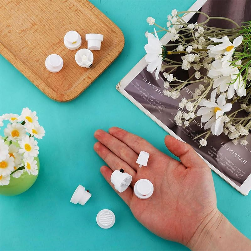 26Pcs Universal Spray Paint Nozzle Caps Set for Female Cans with 0.2" to 7" Tips, Replacement Spray Paint Tips & Adapters for All Cans, DIY & Professional Use image number 3