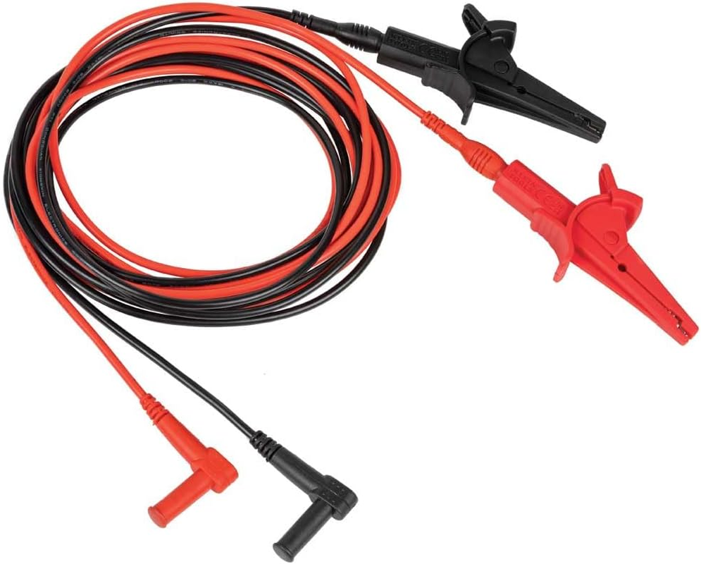 Klein Tools Alligator Clip Test Lead, 10 Foot Length image number 1