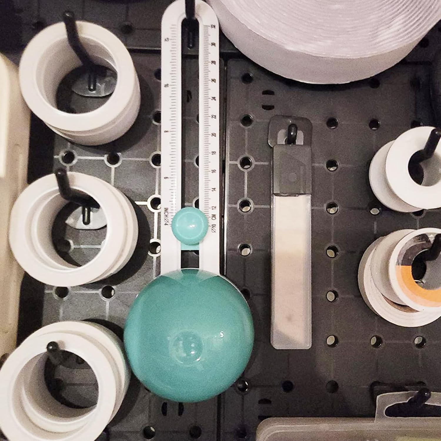 Craft Circle Cutter, Circular Cutters, Compass Circle Cutters for Paper Circular Cutting Tool for Cardstocks image number 6