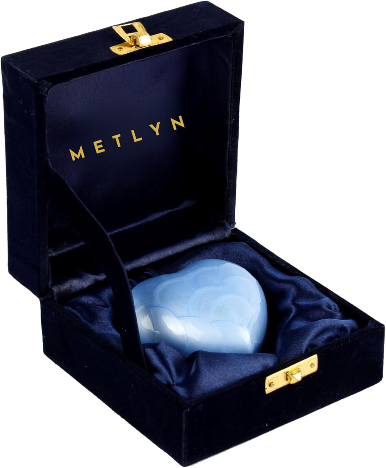 Small Urns for Human Ashes Keepsake - Cremation Urn for Ashes Adult Male, Keepsake Urn for Ashes for Women, Mini Urns for Human Ashes Adult Man (Blue) - Pink image number 4