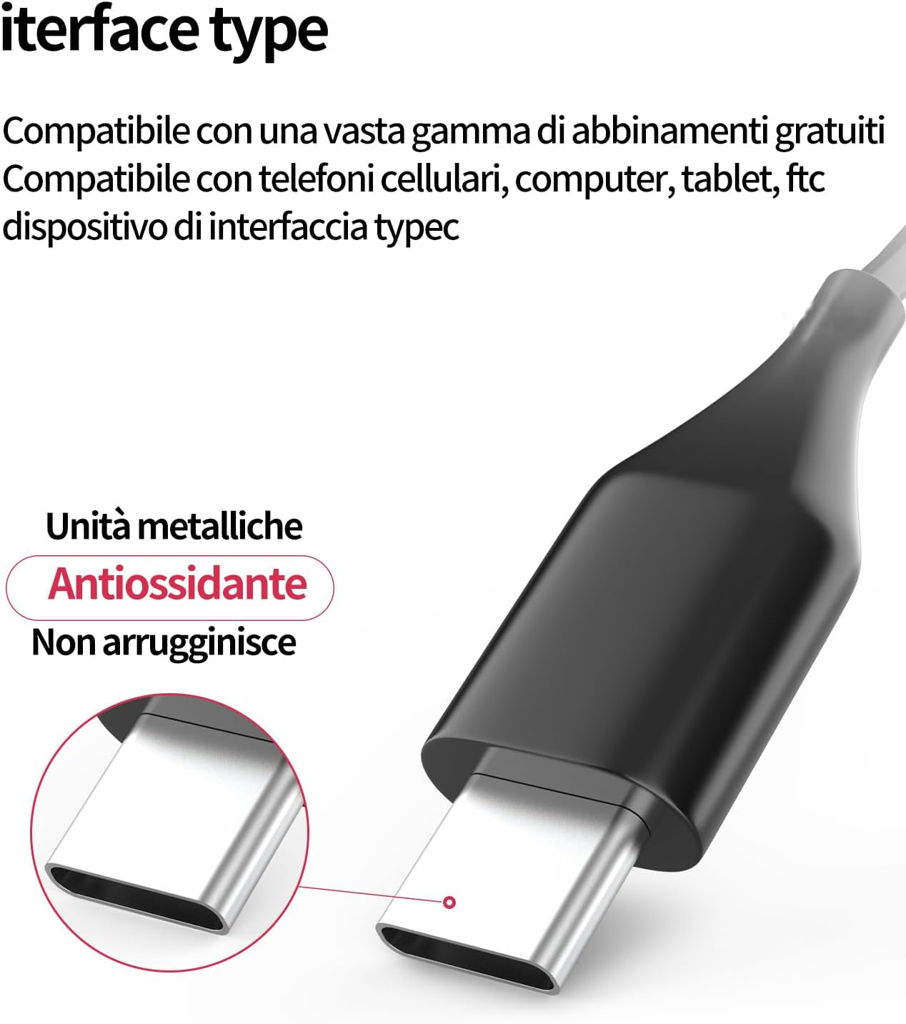 USB C Headphones with Cable Headphones with Microphone (2 Pack) Earbuds Type C Jack Cable Headphones in Ear Compatible with Samsung Galaxy S23 S21 Ultra Compatible with Huawei Xiaomi Realme Google image number 2