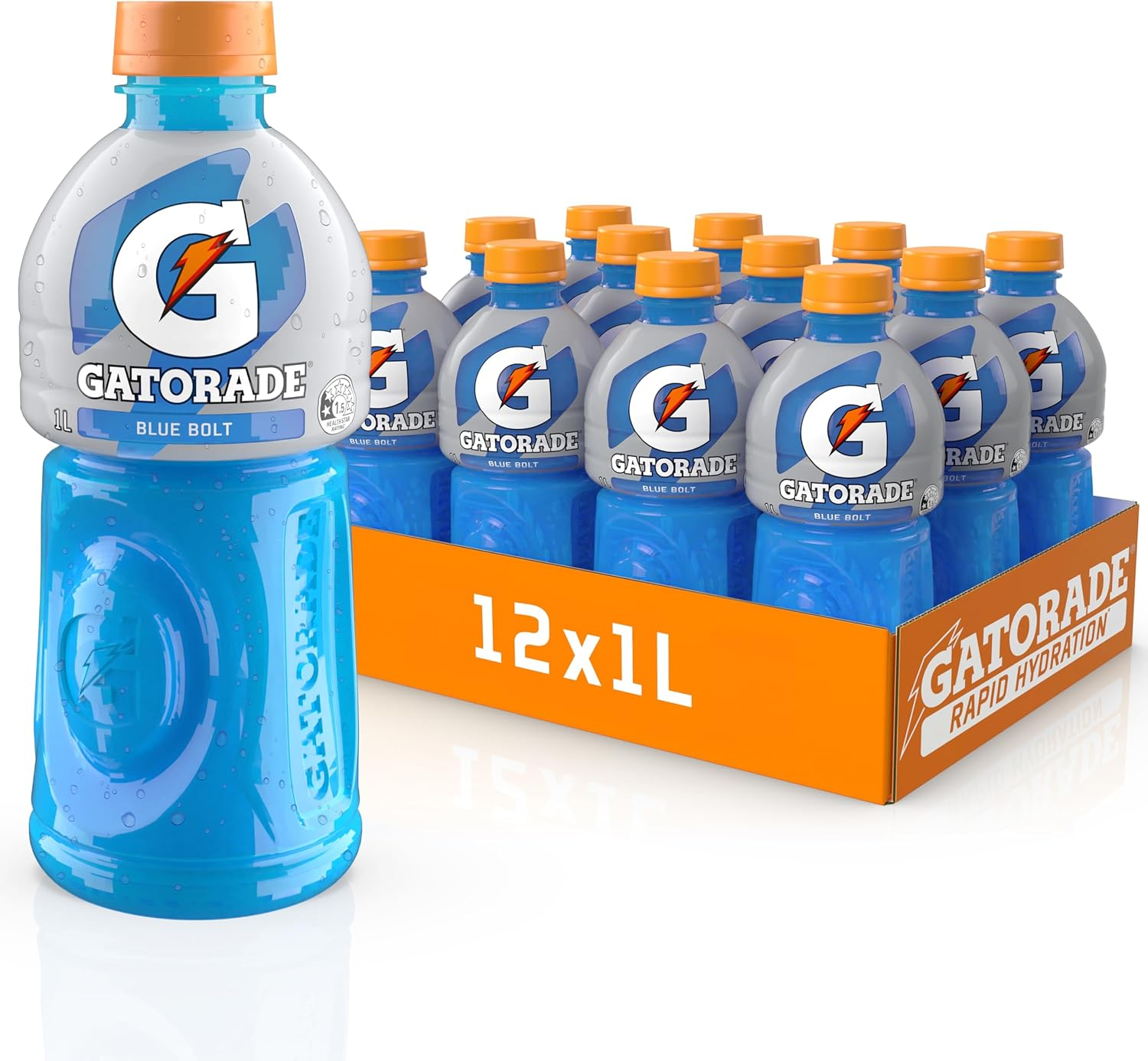 Gatorade Blue Bolt Sports Drink, 12 X 1L image number 3