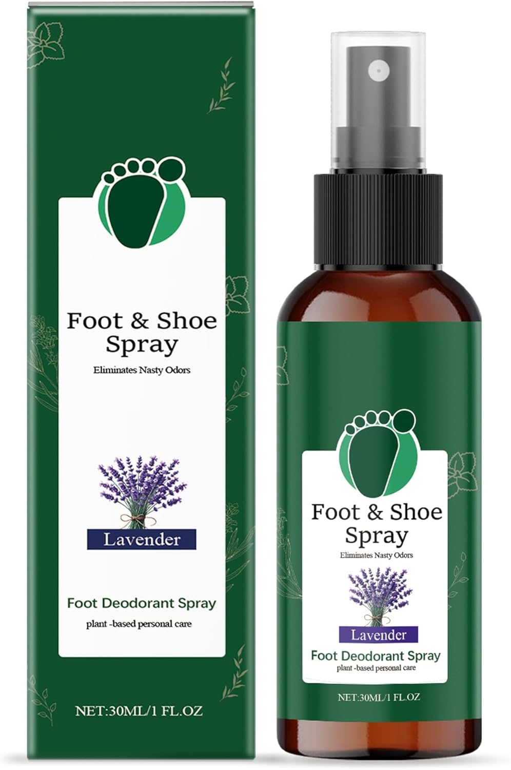 Foot Care Spray - Helps Reduce Odor - the Spray Has a Better Refreshing Effect - Suitable for Feet or Soles. image number 5