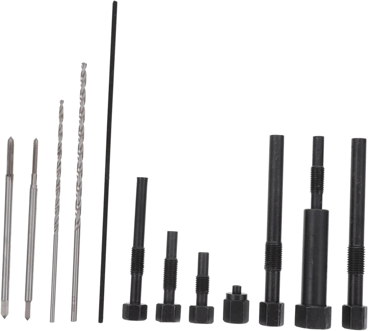 Anneome Glow Plug Repair Tool Kit with Extracting Tool Set for Car Glow Plug Electrode Thread Restoration Automotive Puller Equipment for Mechanics and Car Maintenance image number 2