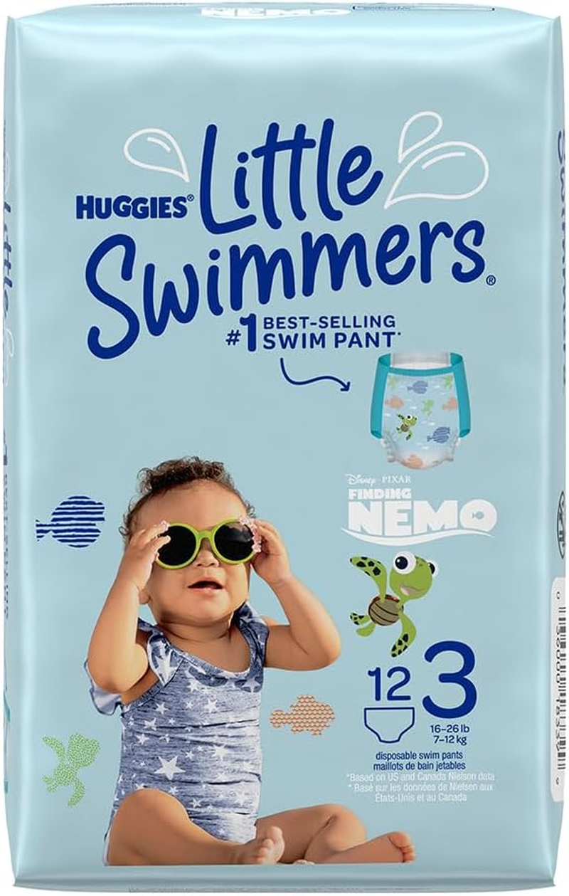 Huggies Little Swimmers Nappy Pants Small (7-12Kg) 12 Count image number 2
