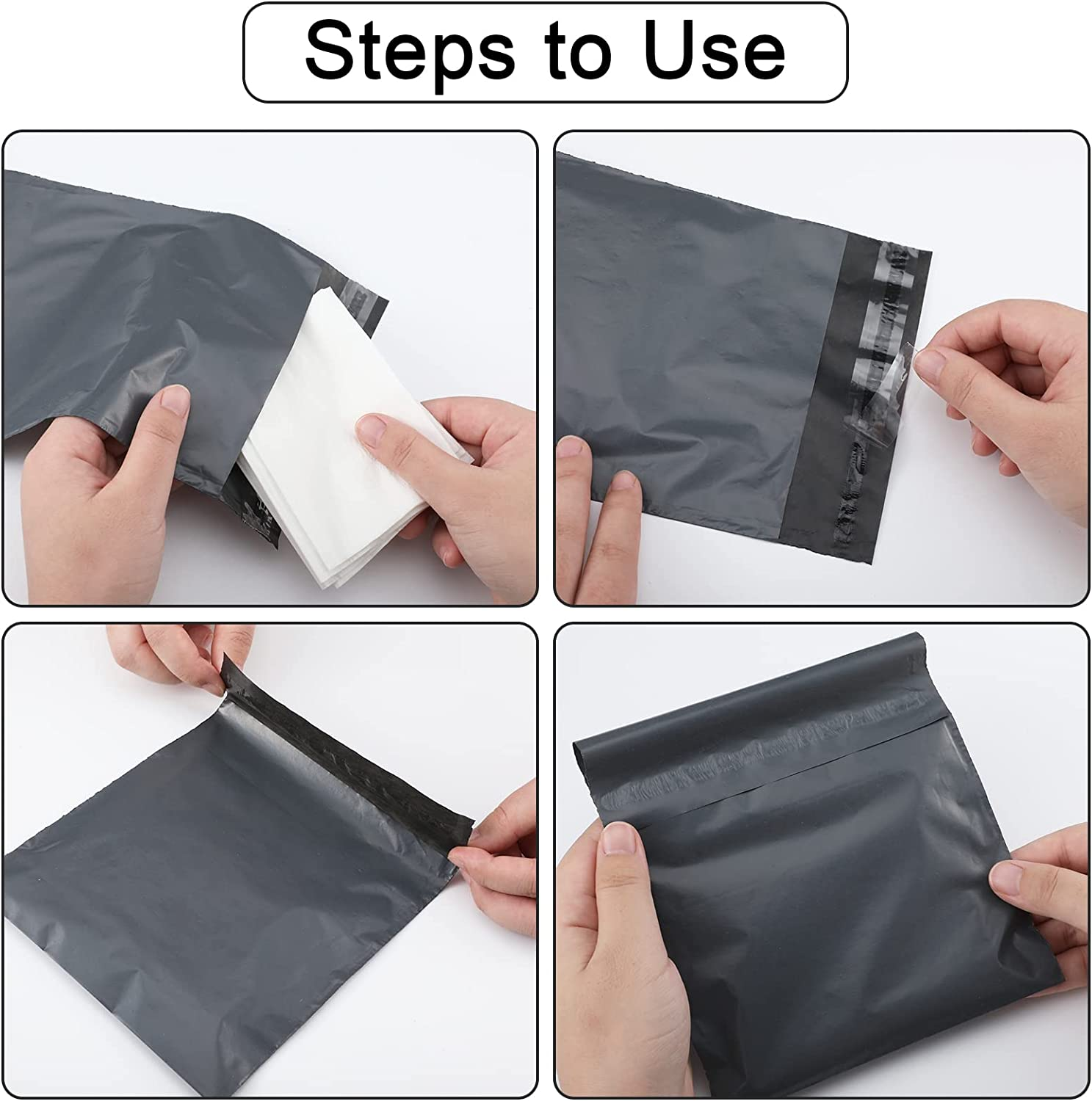 100 Pcs Feminine Personal Disposal Bags and 2 Pcs Purse Pouch with Zipper Sanitary Napkin Disposal Bags Disposable Feminine Hygiene Disposal Bags Black Opaque Discreet Disposal for Tampons Pads Liners image number 3