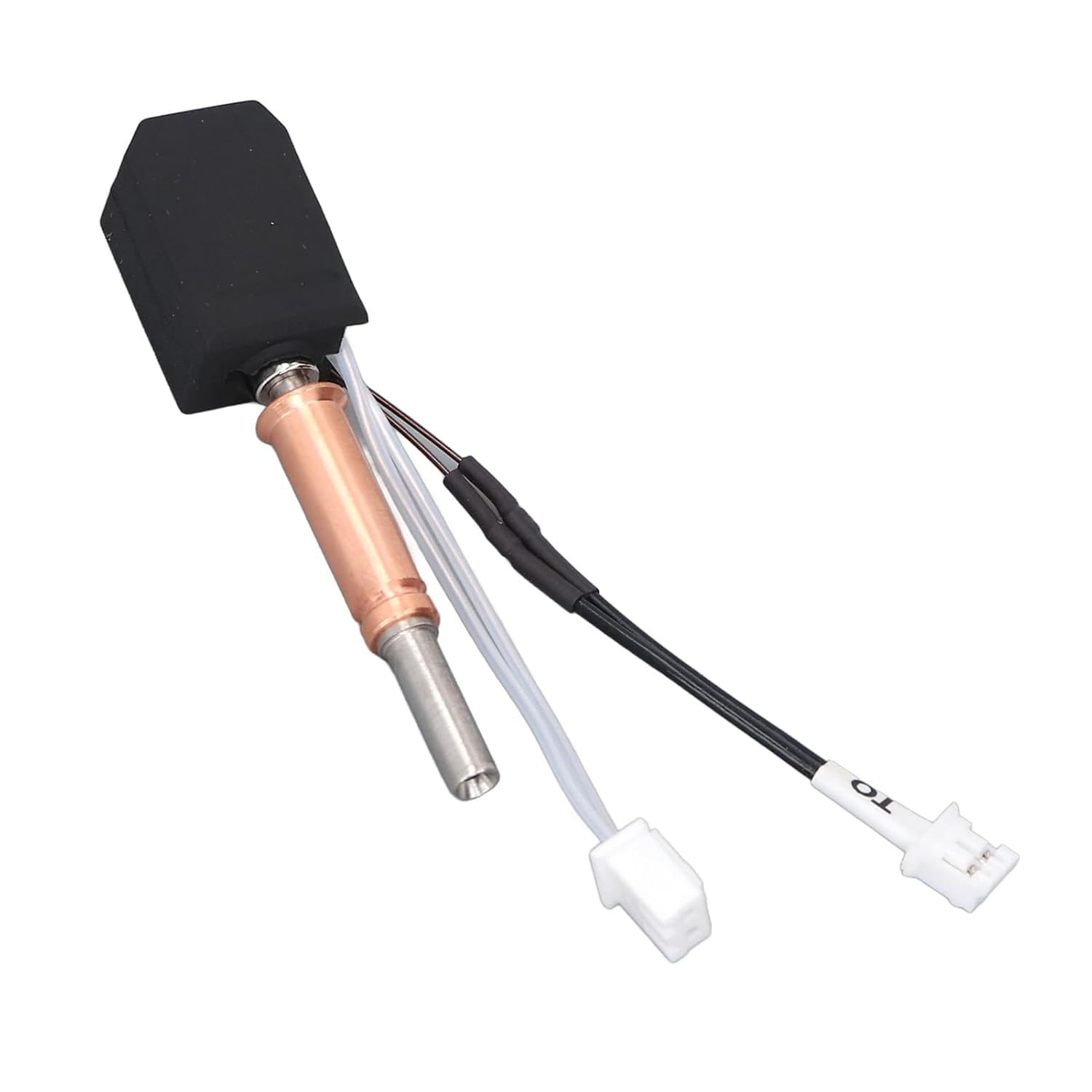 3D Printer Hot End Kit, Upgrade Ceramic Hotend Kit 0.4Mm Hardened Steel Nozzle, Assembled Hotend Kit 3D Printer Replacement Parts for Kobra 3 Printer, for Kobra 3 Combo