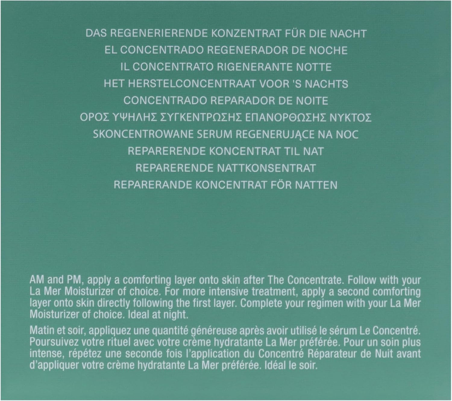 The Night Recovery Concentrate by La Mer for Women - 1.7 Oz Cream image number 3