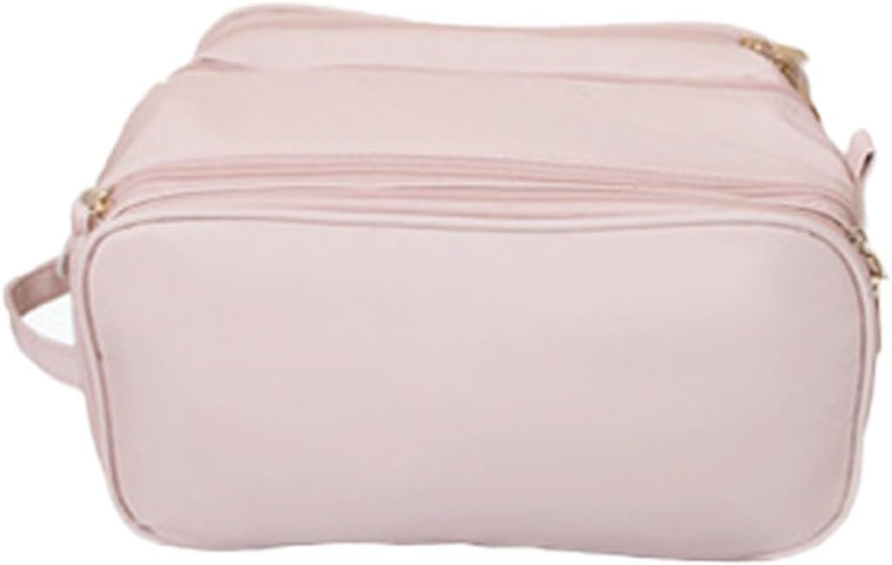 AIMALL Multi-Functional Large Capacity Cosmetic Bag &ndash; Portable Travel Makeup Brush and Toiletry Storage Organizer for Women