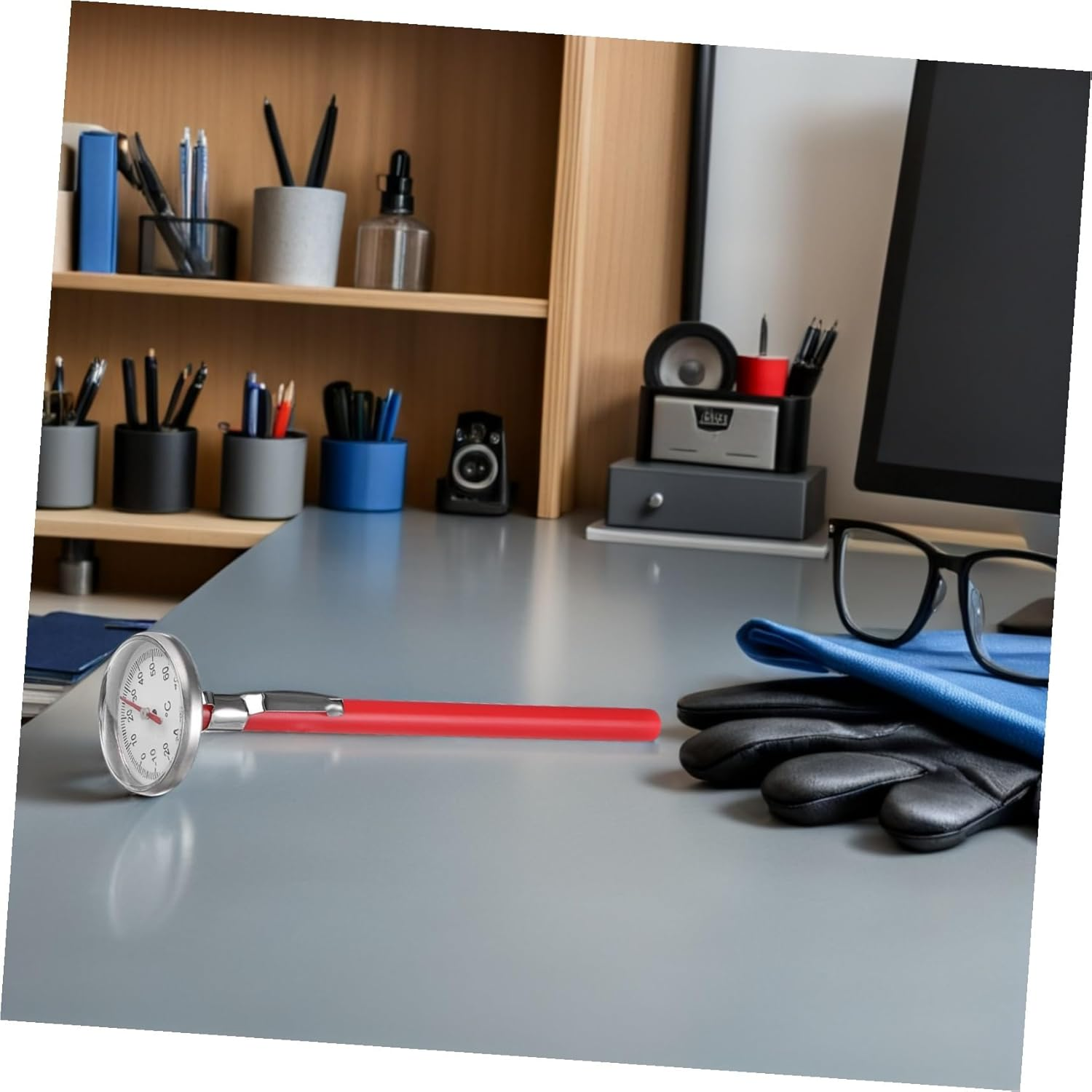 Alasum 3Pcs Car Air Conditioner Mechanical Thermometer Portable Automotive Interior Temperature Gauge with Clear Scale Accurate and Consistent Readings Easy Installation for Vehicle Use image number 1