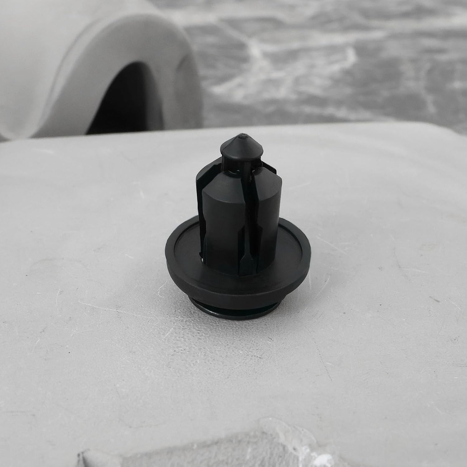 20Pcs Car Bumper Fender Guard Plate Clip Plastic Retainer Clip Decorative Clip 91506S9A003 Compatible with Honda Compatible with Accord 25X20X10Mm Black image number 3