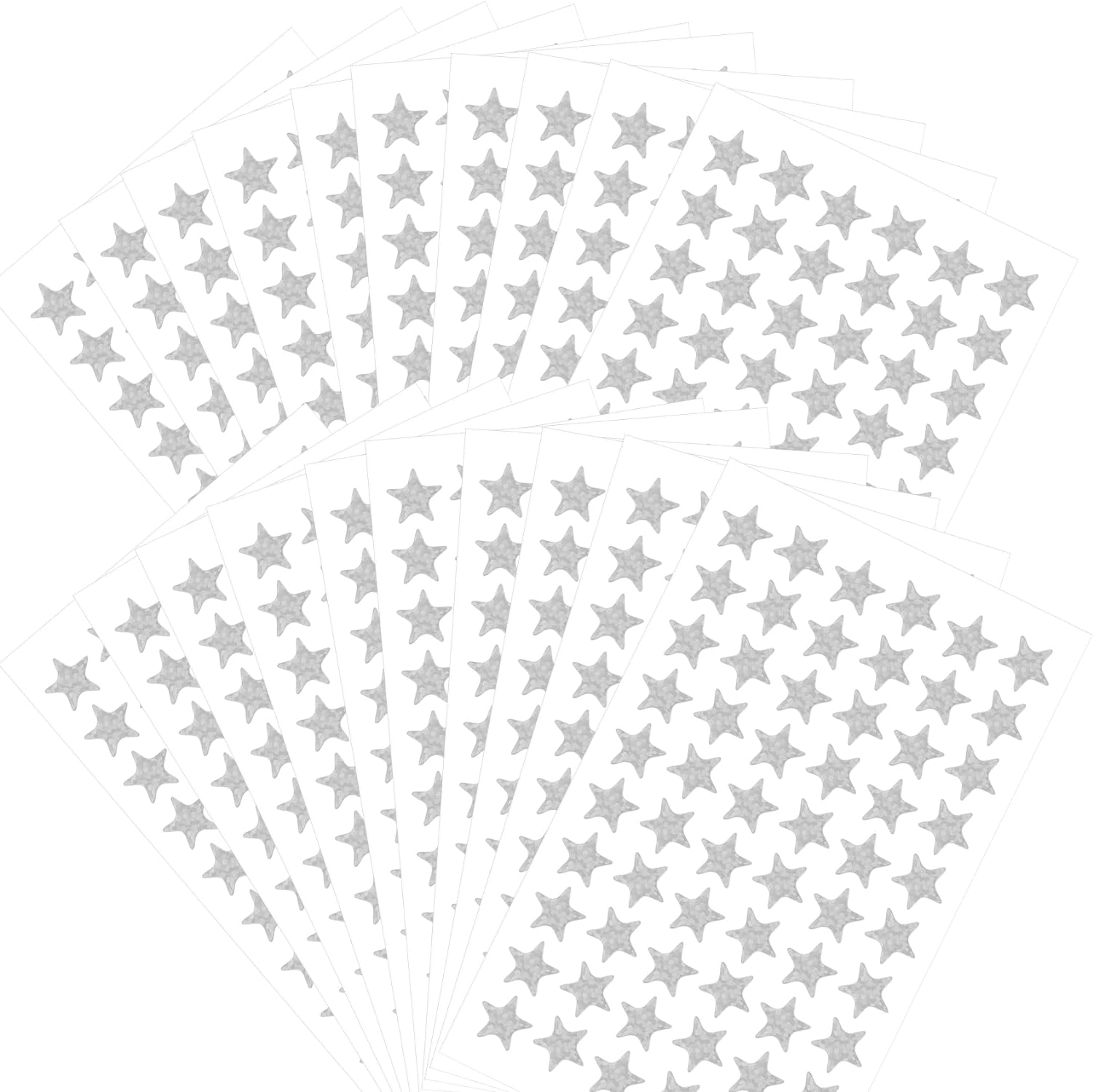 1080 PCS Gold Star Stickers, Small Star Stickers, 20 Sheets Foil Star Metallic Stickers, Star Sticker for Kids Reward, School Planner, Behavior Chart, Classroom Teacher Supplies, DIY, Home