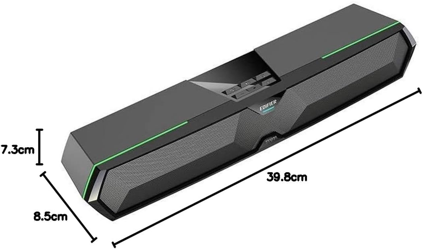 Edifier MG300 Computer Tabletop RGB Bluetooth Speaker, Black image number 5
