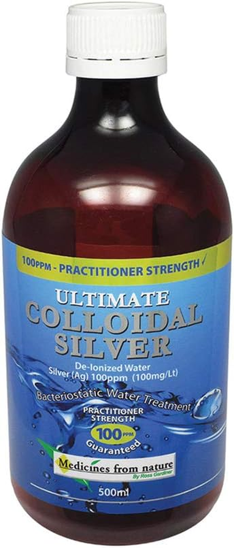 Medicines from Nature Colloidal Silver, 1 Liters