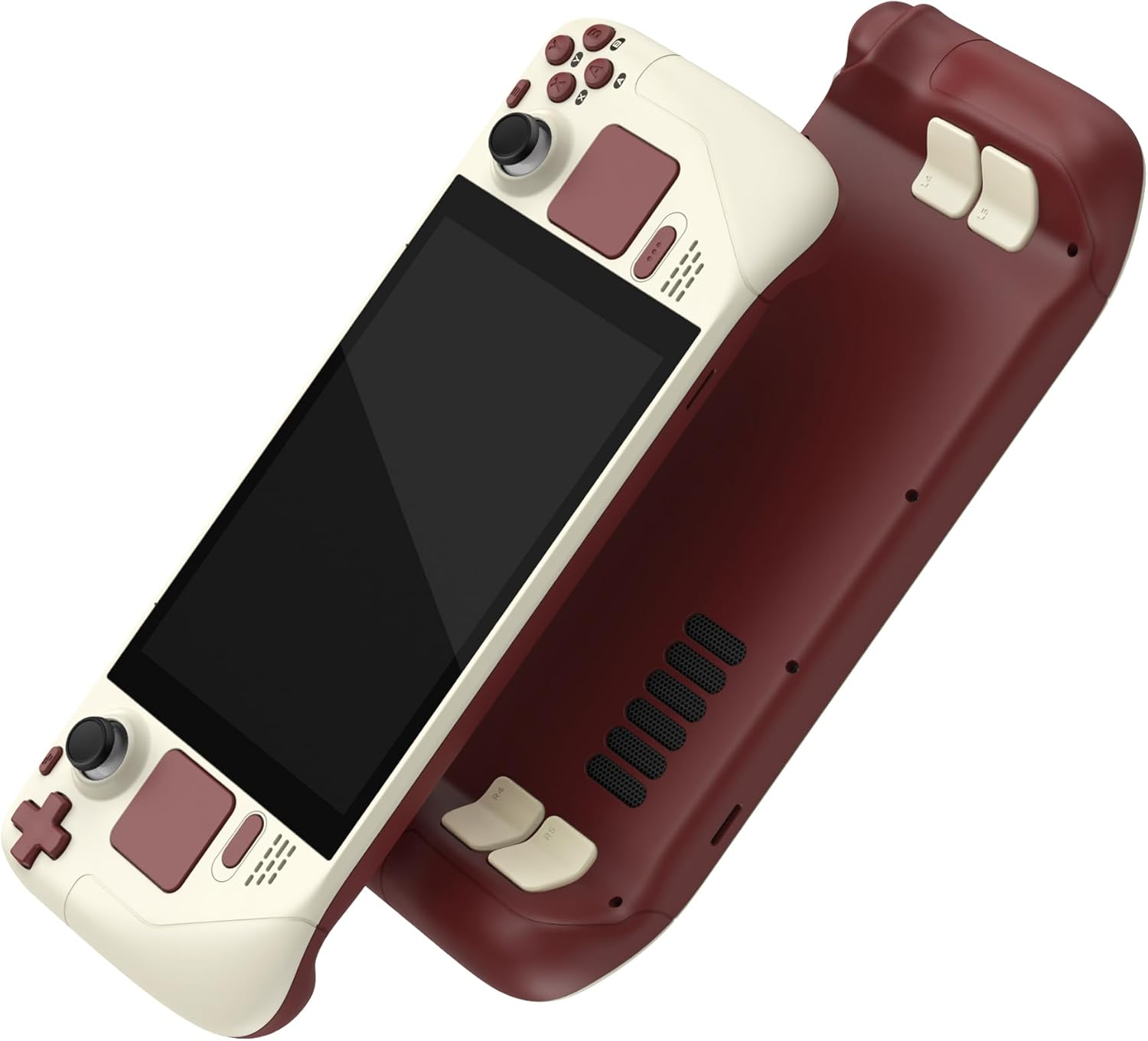 Extremerate DIY Full Set Shell with Buttons for Steam Deck LCD, Custom Faceplate Back Plate Replacement Shell for Steam Deck LCD - Classic 1989 GB DMG-01 [Console NOT Included]