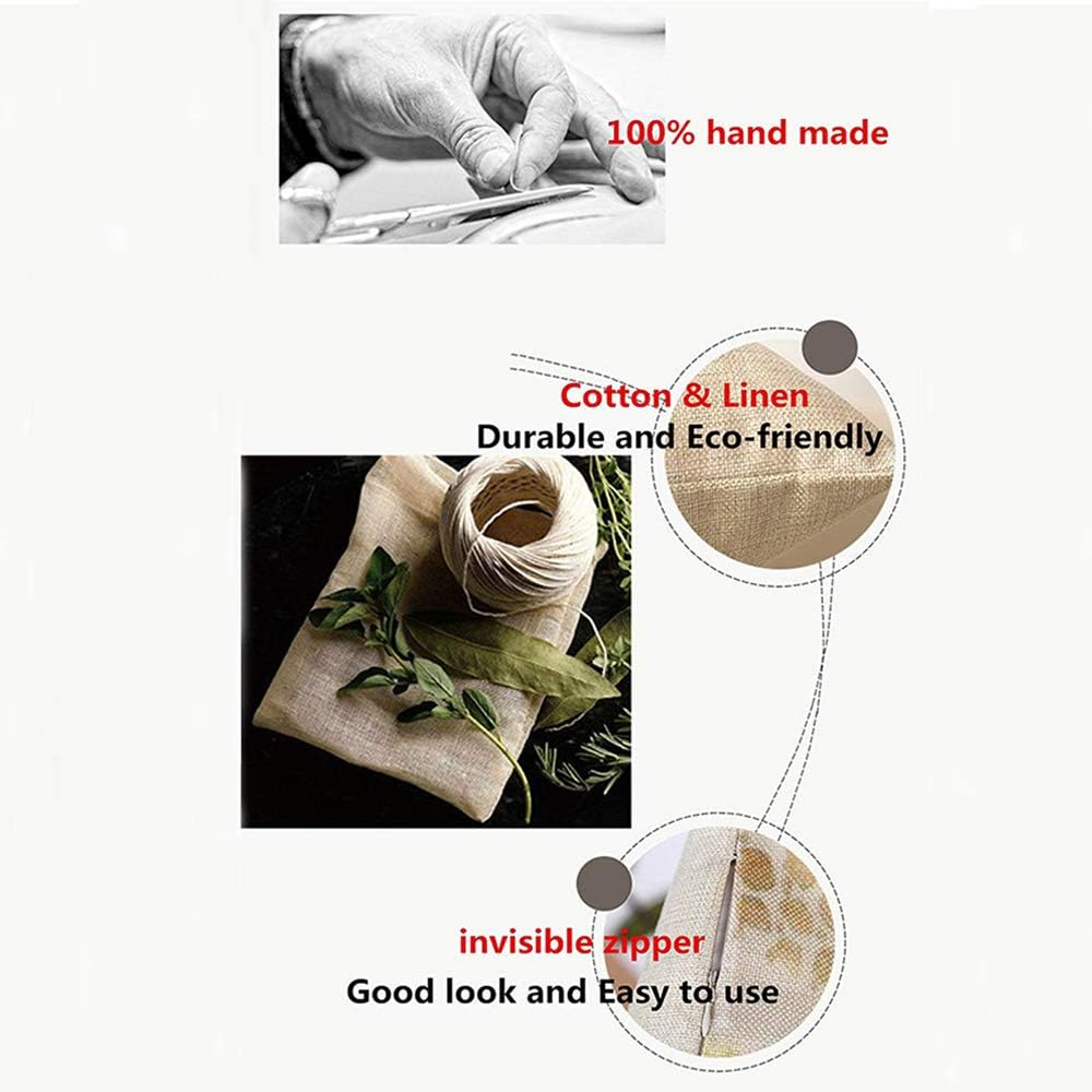 Christmas Theme Decoration - Throw Pillow Case Cushion Cover Linen Home 18X18In - Summertime image number 7