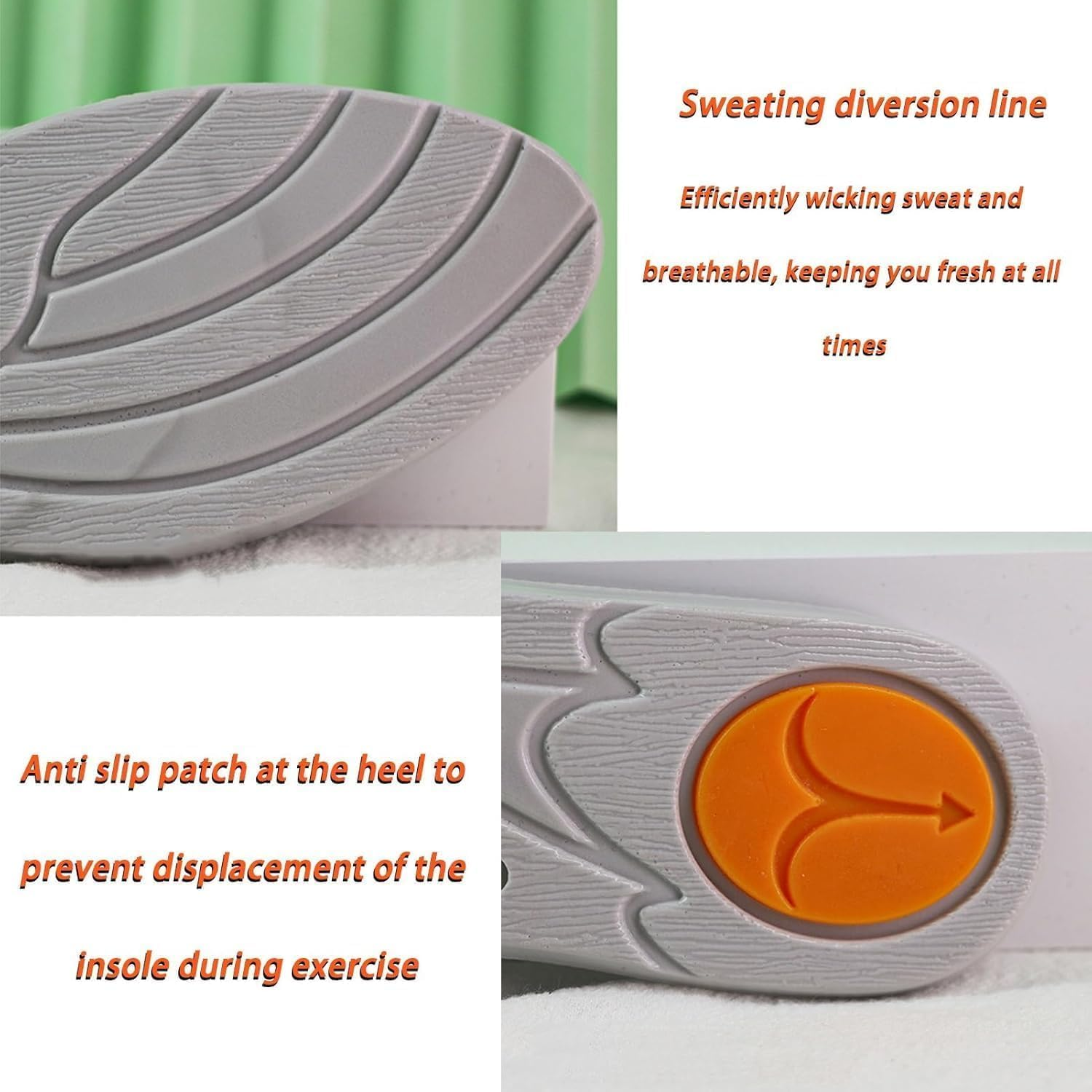 O/X Leg Orthopedic Insoles,Supination & over Pronation Corrective Shoe Inserts for O/X Type Legs,Flat Feet,Foot Alignment,Knock Knee Pain,Over Pronation (39) image number 4