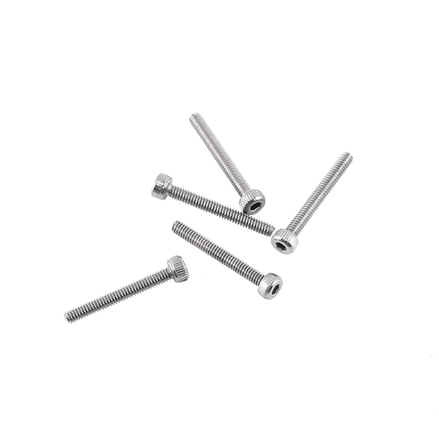 A2 Stainless Steel Hex Socket Screws and Nuts Kit, Ideal for Tight Spaces in Communication Equipments (A: Cap Head) image number 1