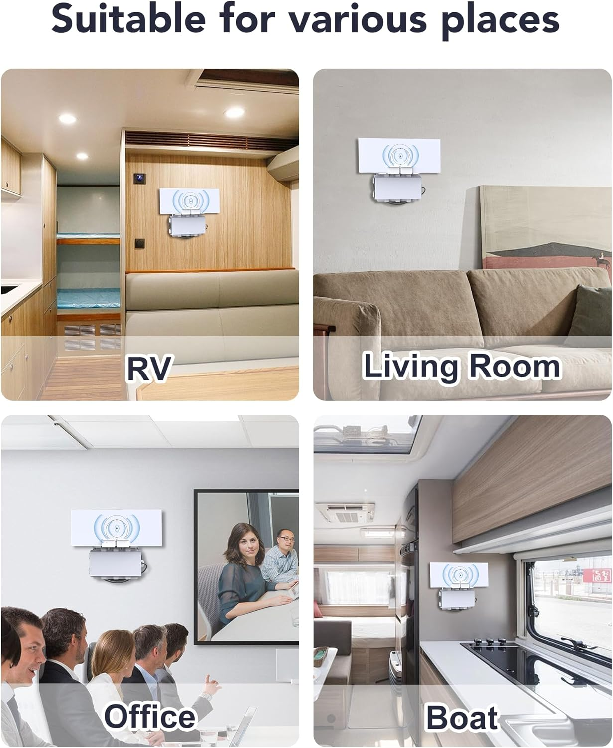 For Starlink Gen 3 Router Mount,Fit for Starlink Wall Mount with Cable Caddy 3 in 1 Standard Mesh Router and Power Supply Mounting Kit Compatible with Starlink V3&Gen3 Router Accessories image number 1