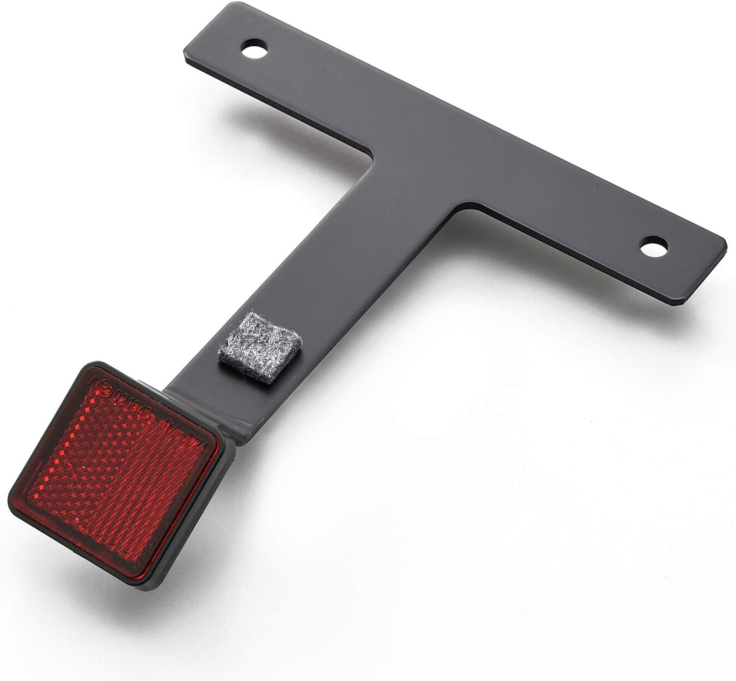 Daytona 63252 Motorcycle Reflector, 45&deg; Angle, Aluminum, Slim Reflector, Black image number 6