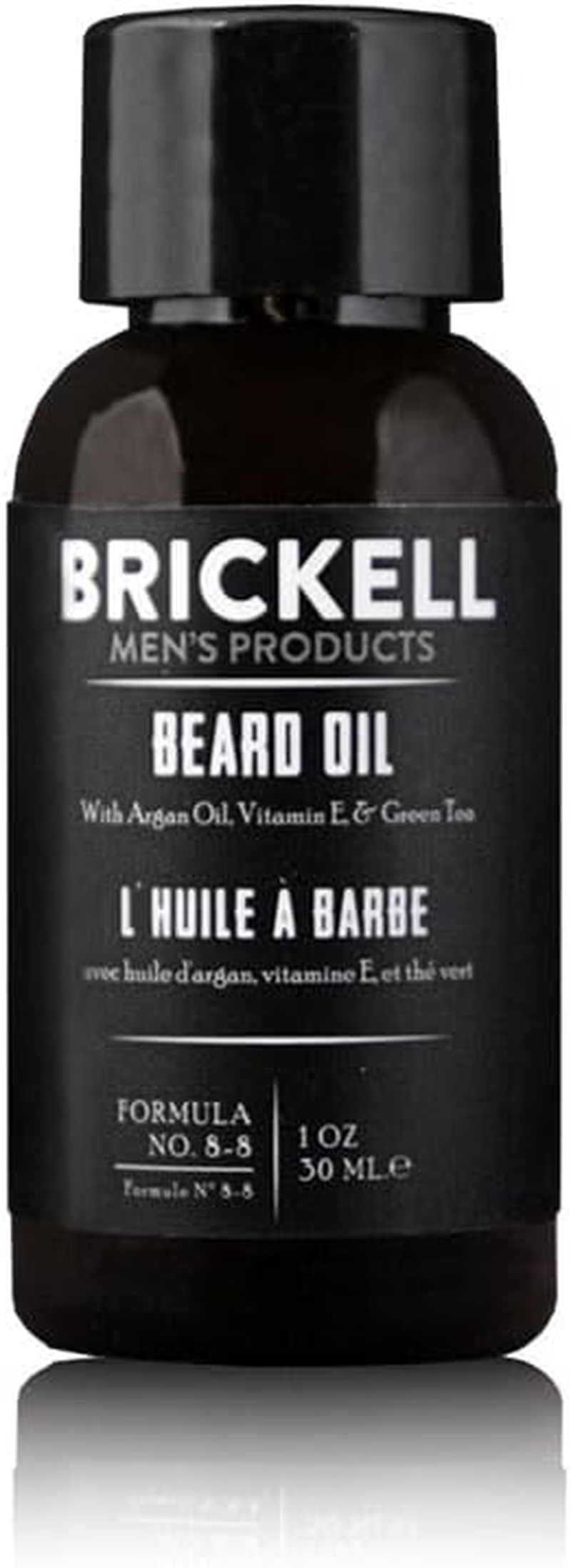 Brickell Men'S Beard Oil for Men, Natural and Organic Argan and Jojoba Oil to Strengthen and Soften Hair, 1 Ounce, Scented image number 4