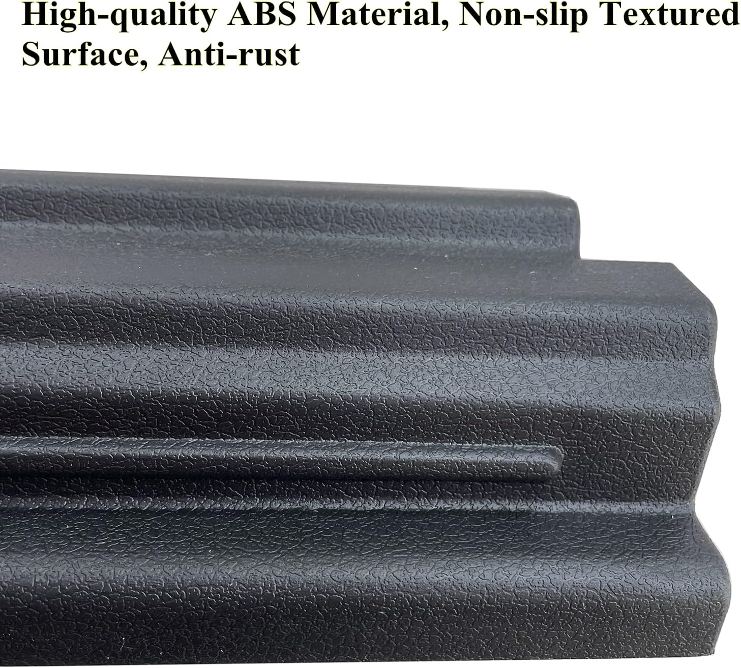 YOCTM ABS TJ Door Sill Protectors Guards Plate Entry Guard Kit for 97-06 Jeep Wrangler TJ Interior Accessories Full Protection image number 4