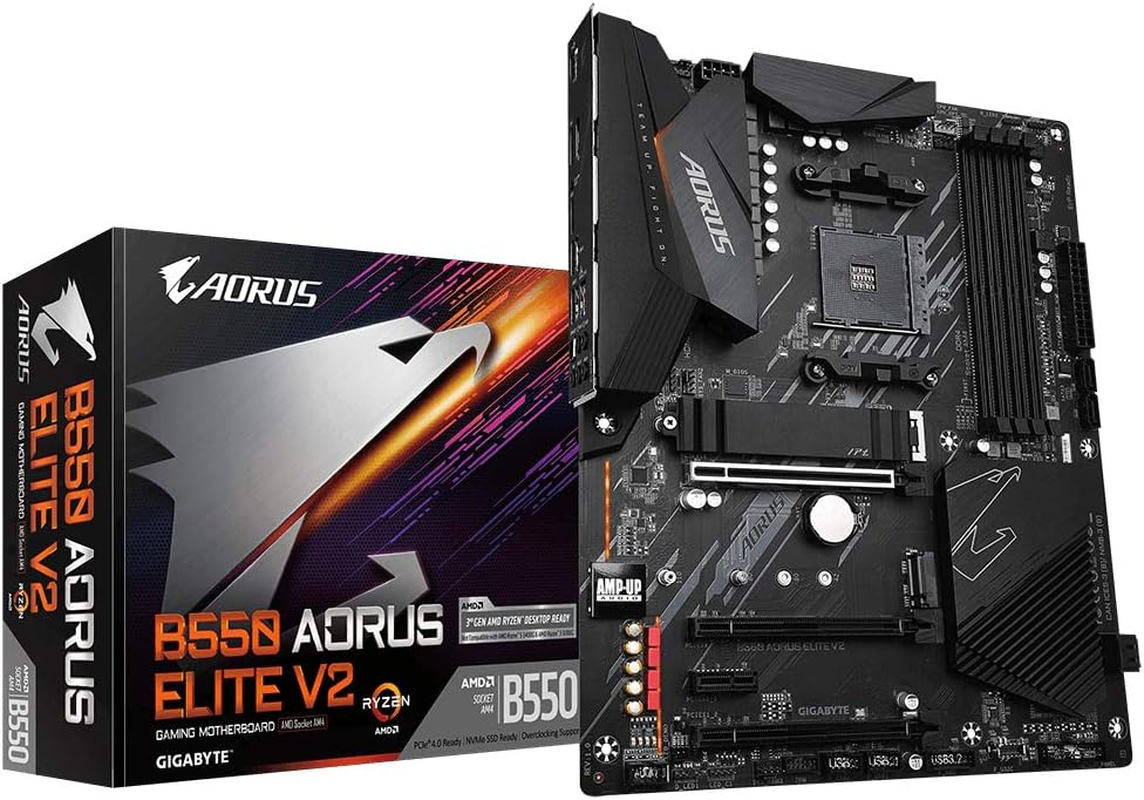 Gigabyte B550 Aorus Elite V2 AMD Ryzen ATX Motherboard