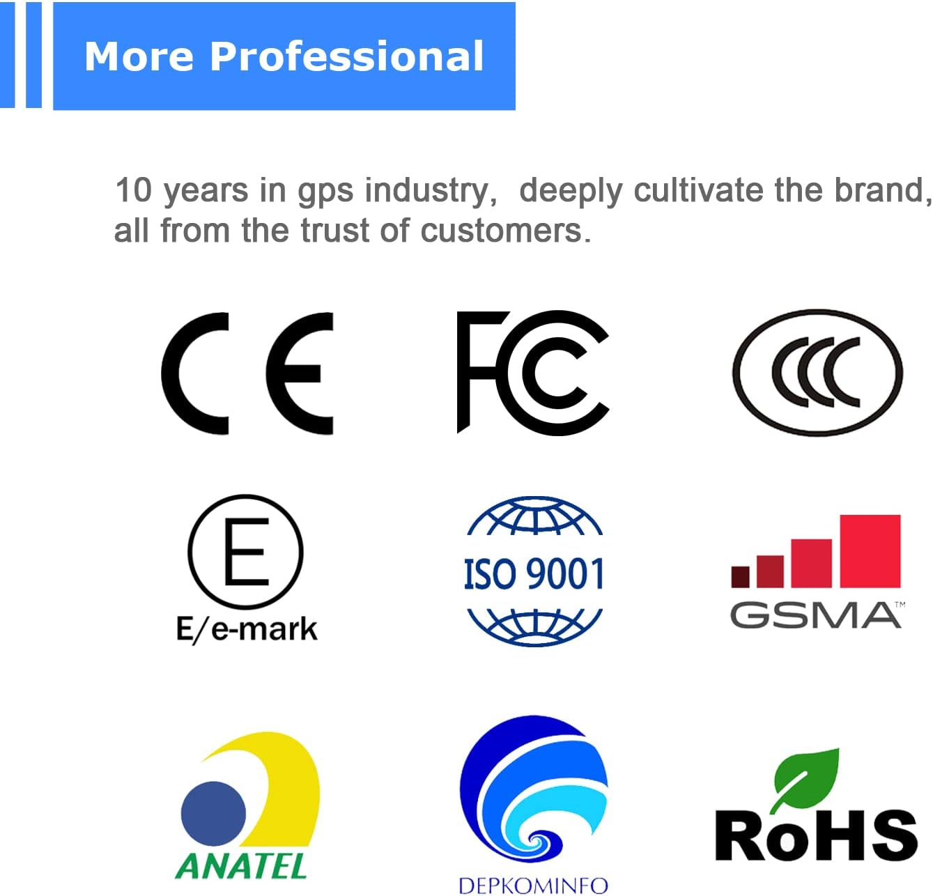 4G GPS Tracker for Vehicle，Gps Tracker for Kids, Dogs, Motorcycle,10S Instant Updates, 6000Mah Rechargeable Battery,Geo-Fence,Remote anti Theft,Monthly Fee Required Full Global Coverage image number 1