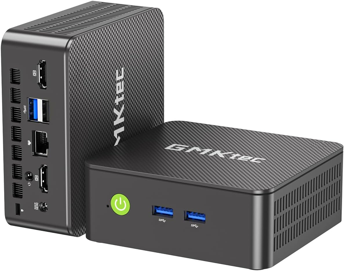Gmktec Mini PC Computres N95(Turbo 3.4Ghz) 16GB DDR4 512GB SSD Desktop Computer 4K Dual HDMI Display/3X Usb3.2/Wifi 5 BT5.0/RJ45 Ethernet Nucbox G3S image number 5