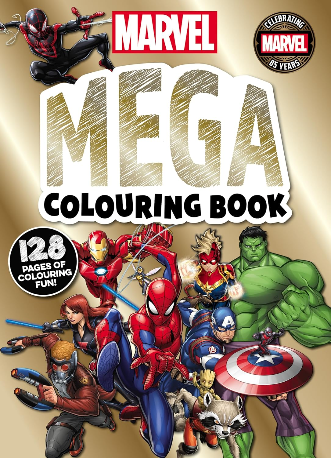 Marvel 85Th Anniversary: Mega Colouring Book image number 1
